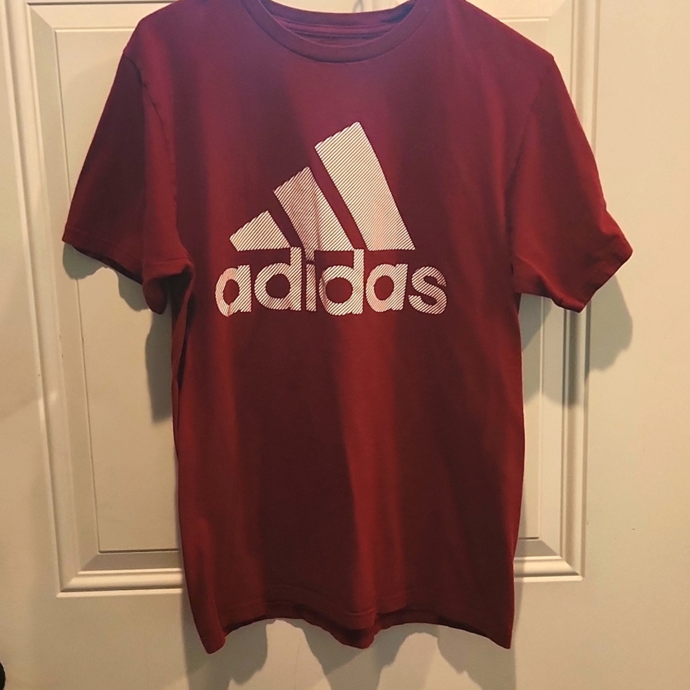 Adidas Mens Red Shirt